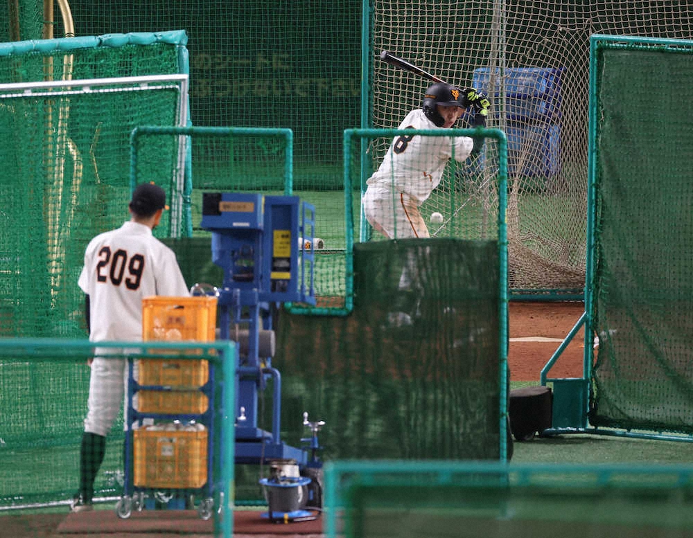 【画像・写真】巨人　日本シリーズ先手必勝！160キロ「超高速マシン」でソフトB千賀攻略だ