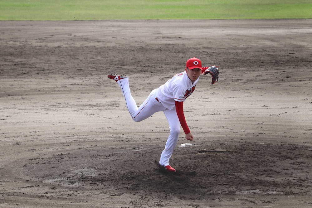 【画像・写真】広島・遠藤　別格6回零封　6者連続三振含む10Kに永川コーチ「来年も頑張れる」と太鼓判