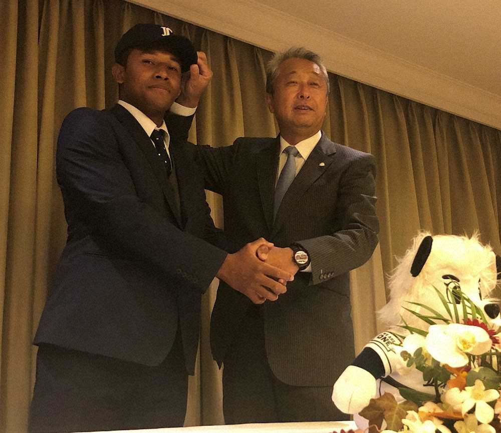 【画像・写真】西武育成3位・宮本ジョセフ拳が入団内諾「東海の誇りを持って頑張る」