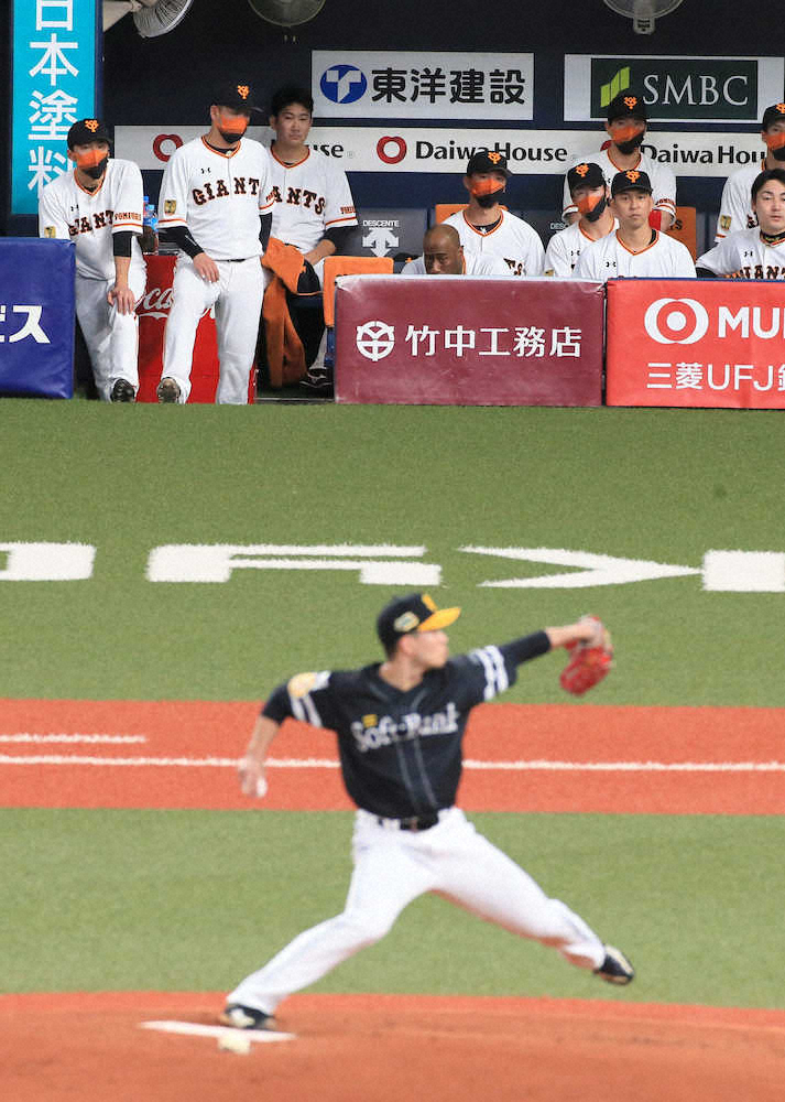 【画像・写真】ソフトバンク・千賀が7回3安打無失点　巨人・菅野との公式戦初の投げ合い　最速159キロで圧投