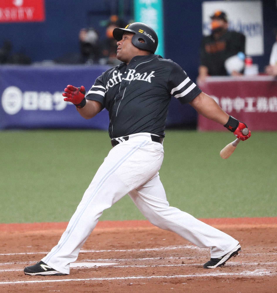 ソフトバンクのデスパイネが満塁弾でダメ押し 球団史上初のグランドスラム スポニチ Sponichi Annex 野球