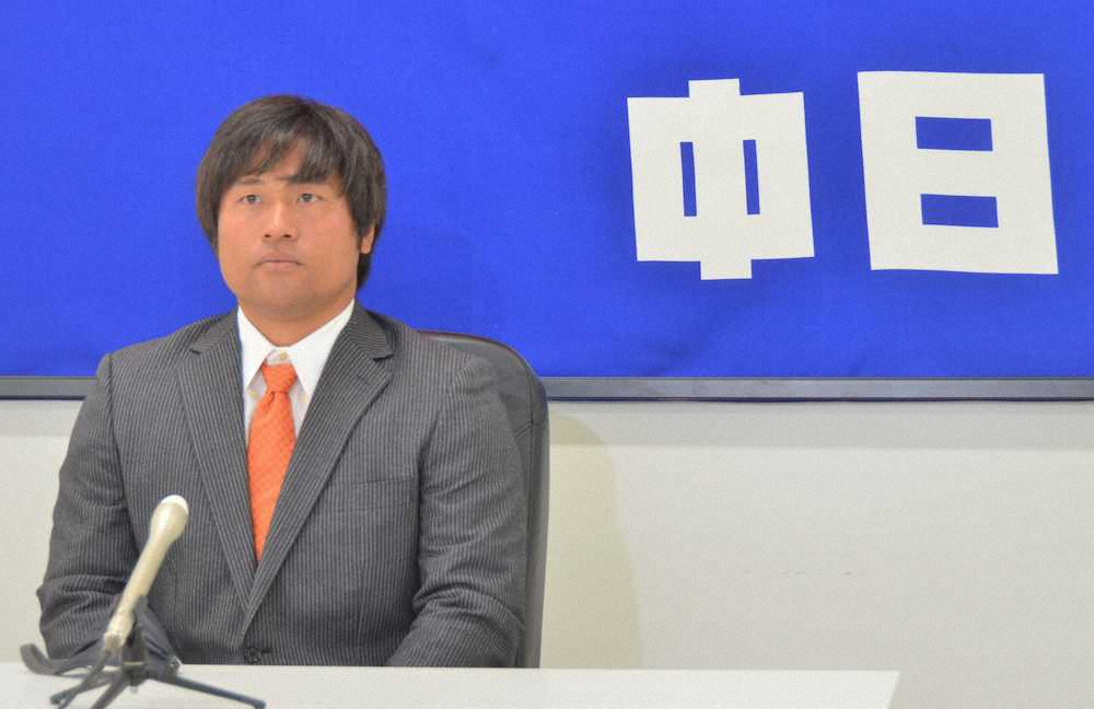 【画像・写真】現状維持で更改の中日・平田　今季55試合を反省「まずは全試合出場」　来季は5年契約の最終年
