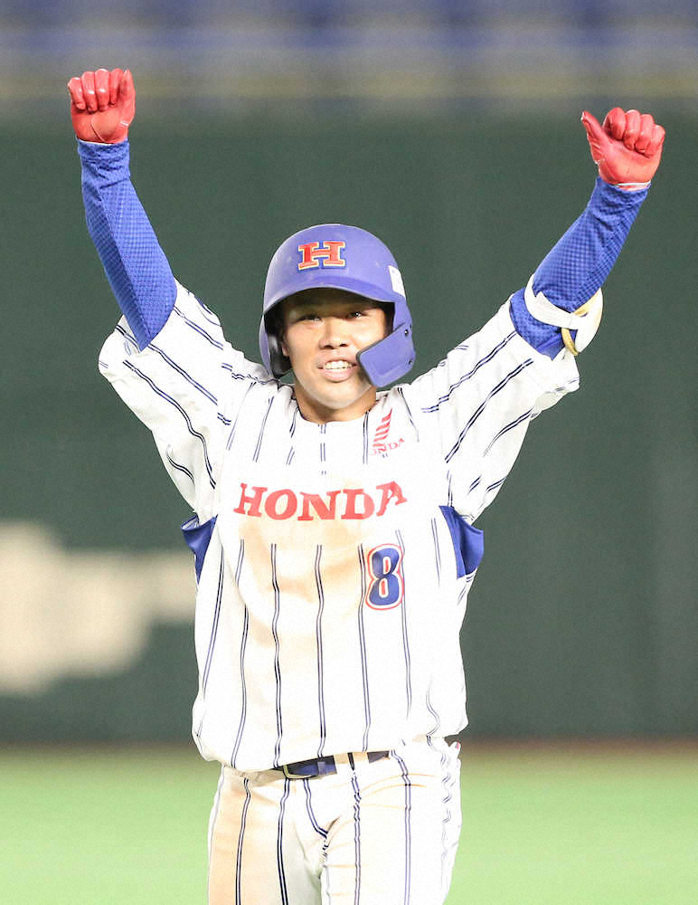 【画像・写真】Honda熊本　今大会初タイブレーク制し3年ぶり初戦突破　和田が走者一掃サヨナラ打