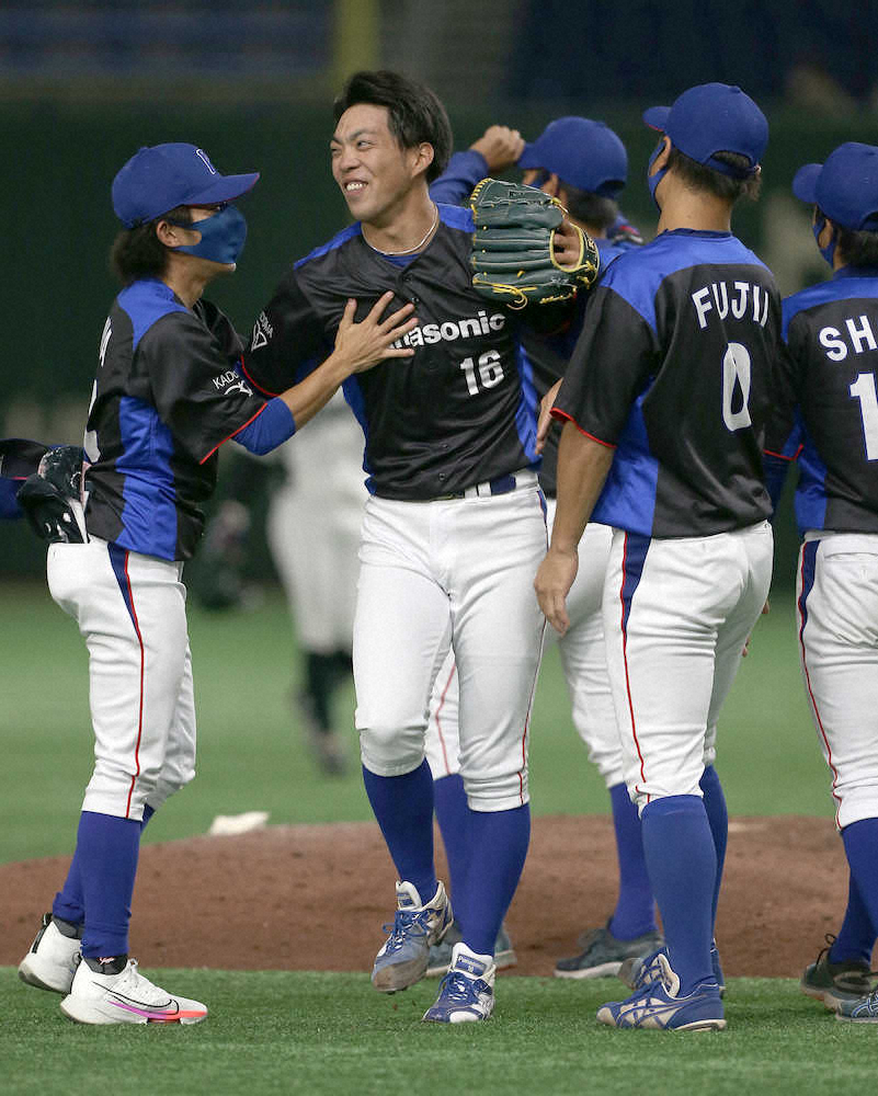 【画像・写真】パナソニック　2得点も5投手継投で1失点　投手陣踏ん張り初戦突破