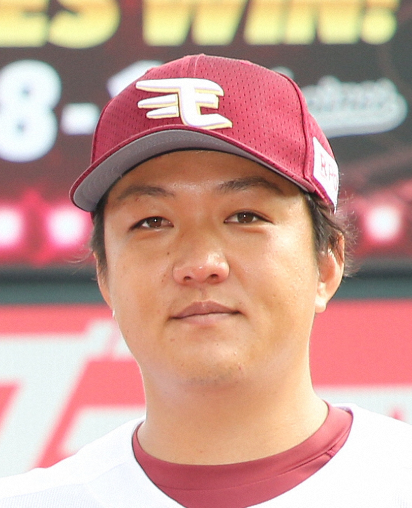 【画像・写真】楽天・石橋が600万円減の年俸2000万円でサイン　今季は1勝止まりで「力不足です」