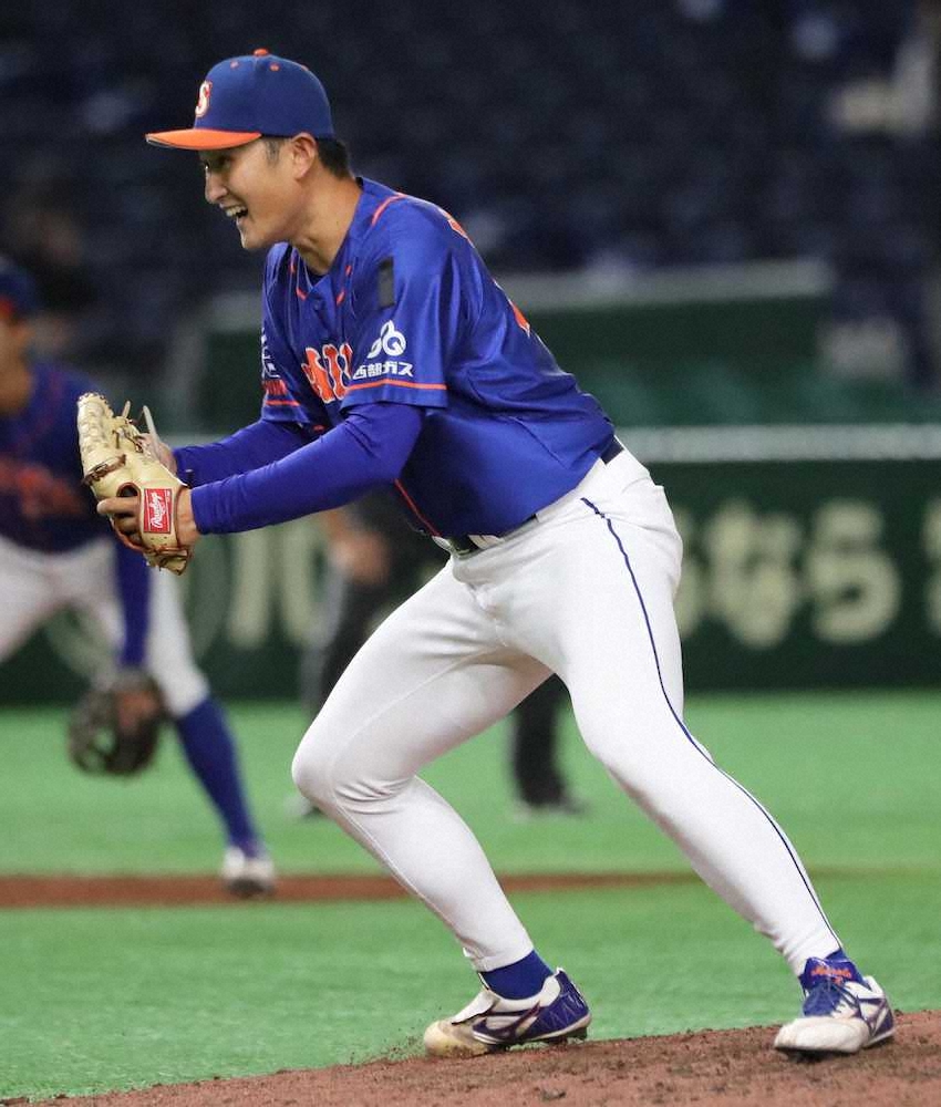 【画像・写真】西部ガスが2戦連続逆転勝ちで初8強　村田が粘りの全国大会初完投