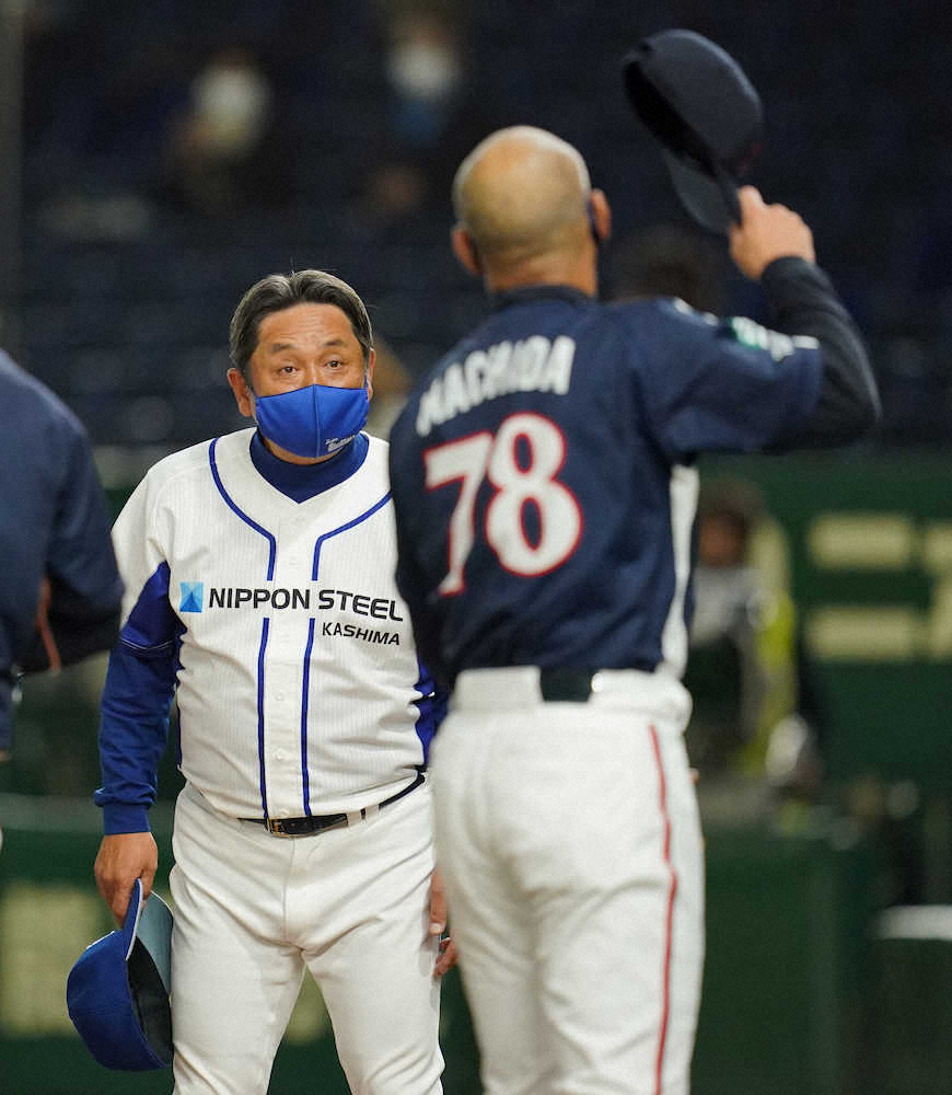 【画像・写真】日本製鉄鹿島・中島彰一監督「天国で“何やってんだ”と言ってると思います」 都市対抗1回戦で敗退