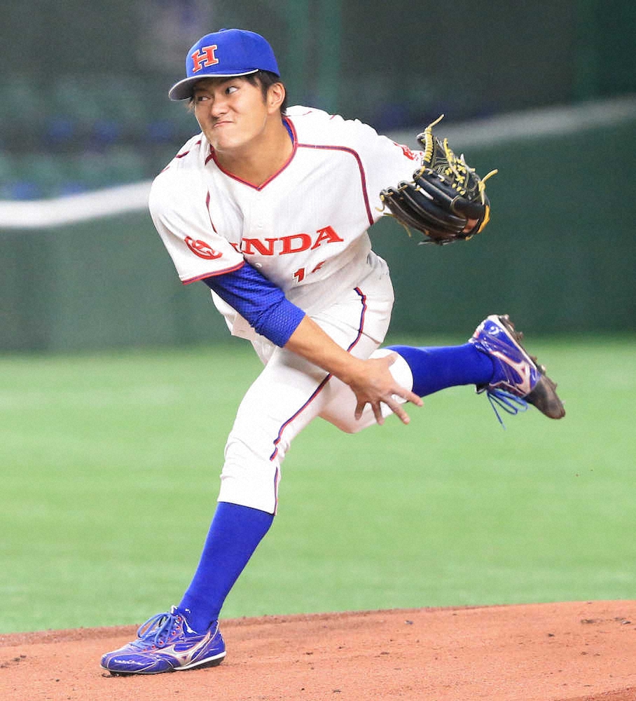 【画像・写真】Honda・朝山　今大会2勝で「若獅子賞」受賞　桑田に学んだ父の教えが生きた！