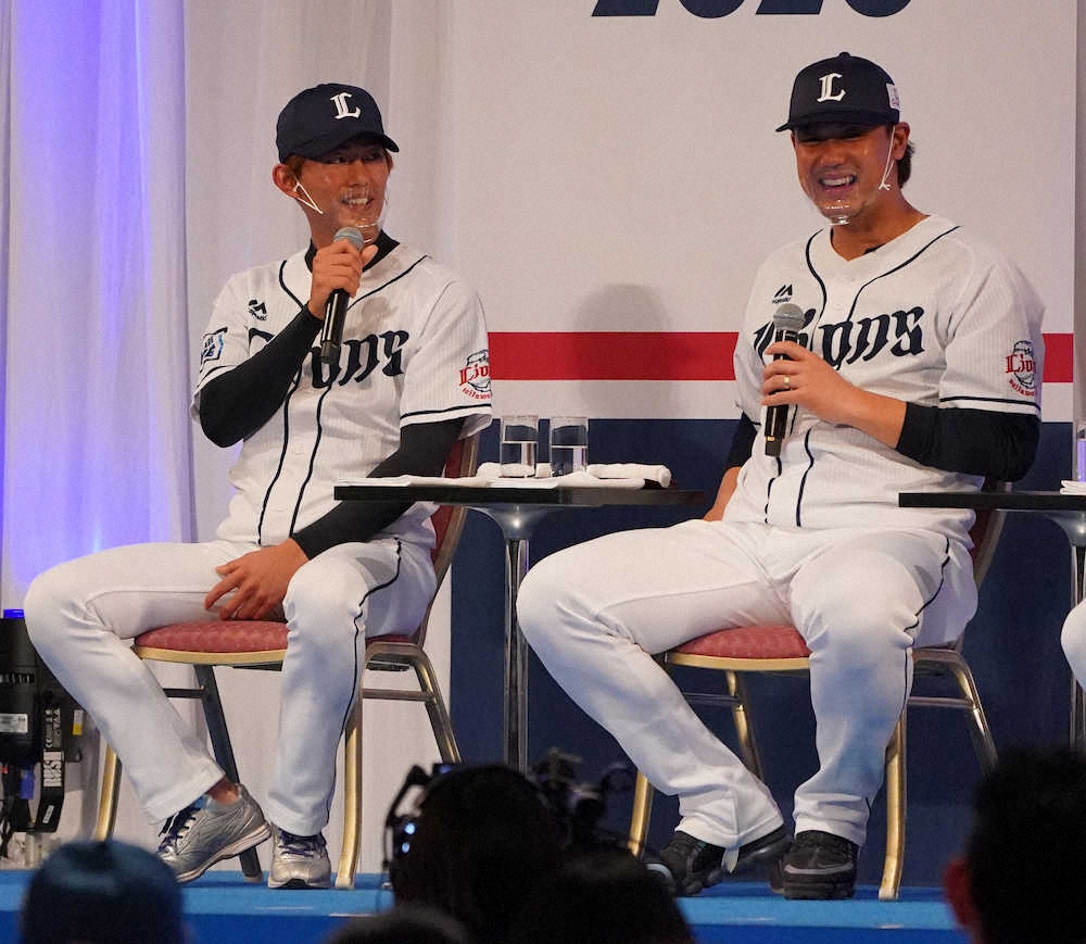 【画像・写真】西武・今井　高橋光への苦情とは…オンラインファン感でトークショー