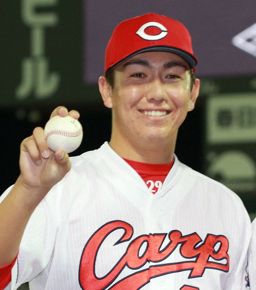 【画像・写真】広島・ケムナ　「同じ失敗はできない」　来春キャンプから「全開」誓う