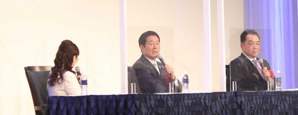 【画像・写真】中畑氏＆槙原氏がトークショー　日本シリーズ敗退の古巣巨人に苦言