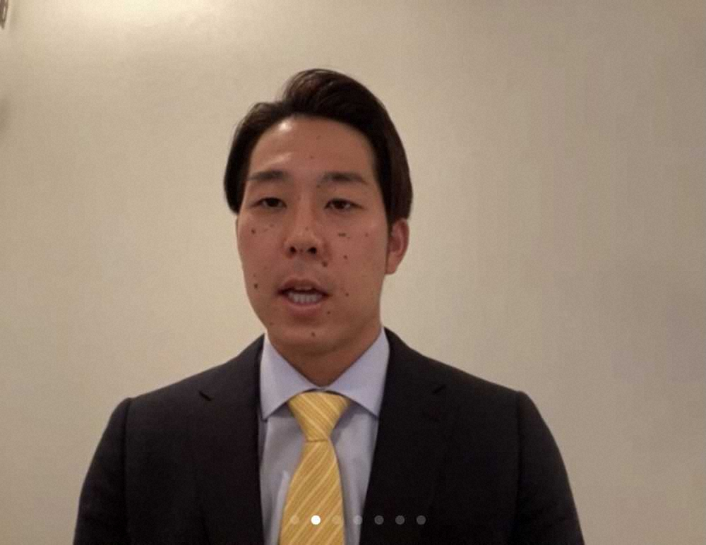 【画像・写真】楽天・鈴木大地　1億円アップの年俸2億円＋出来高でサイン「新しい場所に挑戦して本当に良かった」