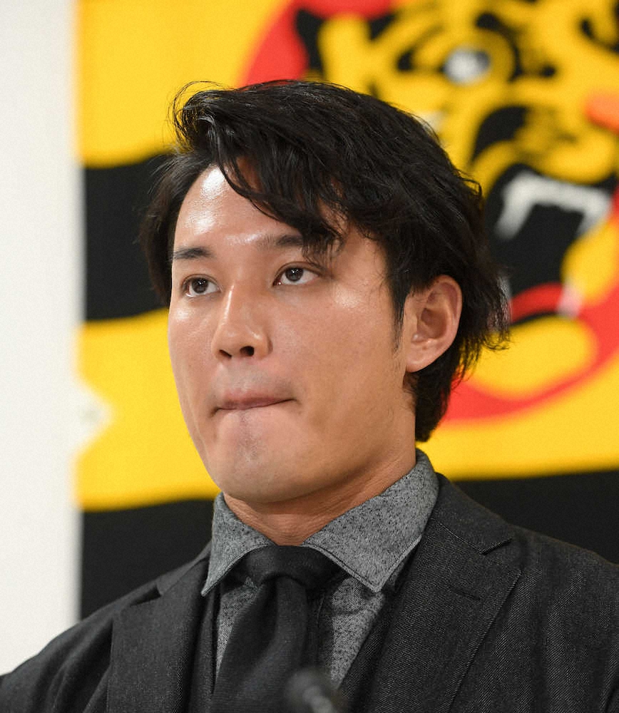 【画像・写真】阪神・藤浪　5年連続減俸で契約更改「1勝しかできなかったので」　来季は先発で巻き返し期す