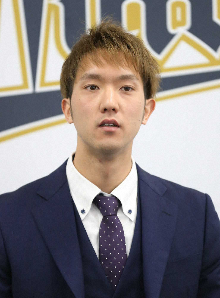 【画像・写真】オリックス・田嶋　4200万円で納得サイン「僕の意見を聞いていただいた」　前回交渉から大幅上積み