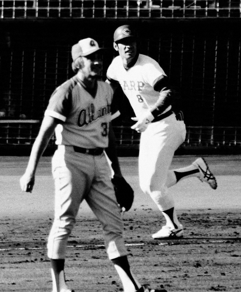 【画像・写真】山本浩二氏、ナックルボーラー、ニークロ氏を偲ぶ　79年日米野球で日本選手唯一の本塁打放つ