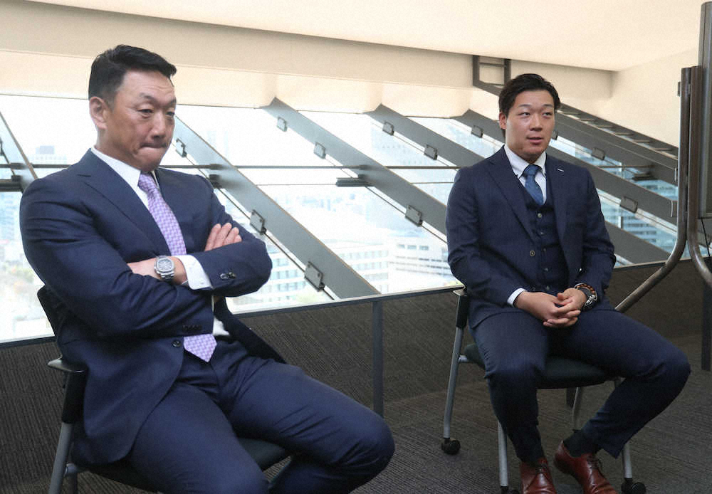 新春対談 金本前監督 阪神 大山 3 打撃への意識 去年は3球空振りしてもいいと思っていた スポニチ Sponichi Annex 野球