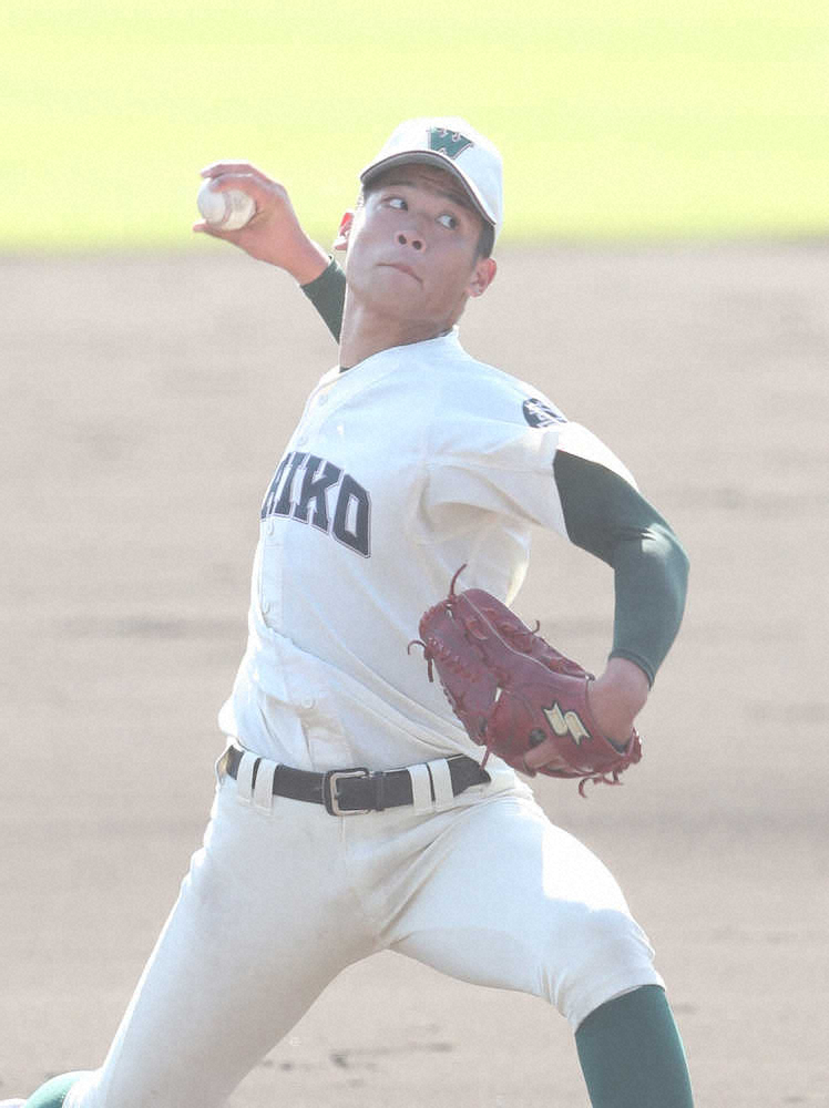 【画像・写真】【近畿ドラフト候補特集】市和歌山・小園　ソフトB・和田の直球が理想「分かっていても打てない」