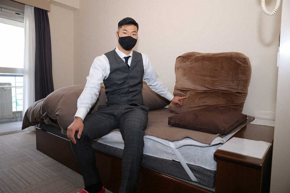 【画像・写真】阪神ドラ1・佐藤輝の目標は大きく「超一流」