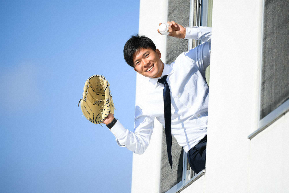 【画像・写真】楽天ドラ1早川　新型コロナ対策万全、厳戒態勢で入寮も「寒さは想像以上」