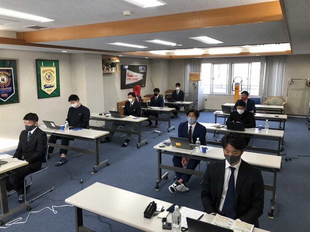 【画像・写真】ヤクルト・ドラ1木沢　今年の目標は「まずは開幕1軍」