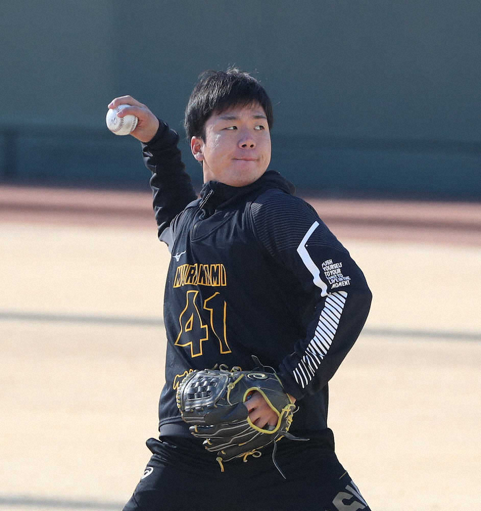 【画像・写真】俺も2・9いく!　阪神ドラ2・伊藤将　今春初の対外試合に照準「しっかり合わせてやっていけたら」