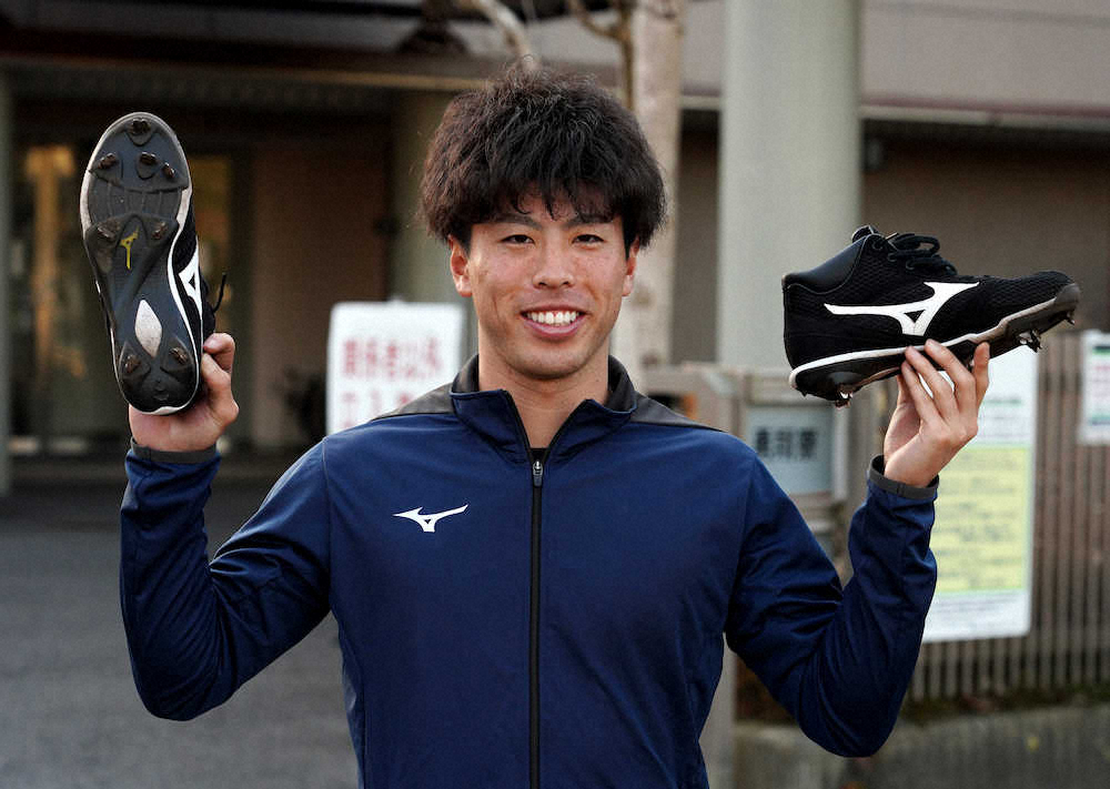 【画像・写真】日本ハム・ドラ2五十幡　こだわりの初速UPスパイクでプロ生活スタートダッシュ