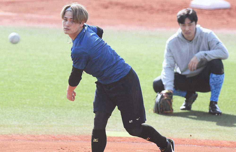 【画像・写真】ソフトバンク・笠谷　「森下チェンジアップ」で投球の幅広げる！