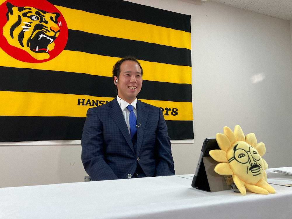 【画像・写真】阪神・青柳「狙っています！」　西勇が大本命の開幕投手争いに堂々、名乗り