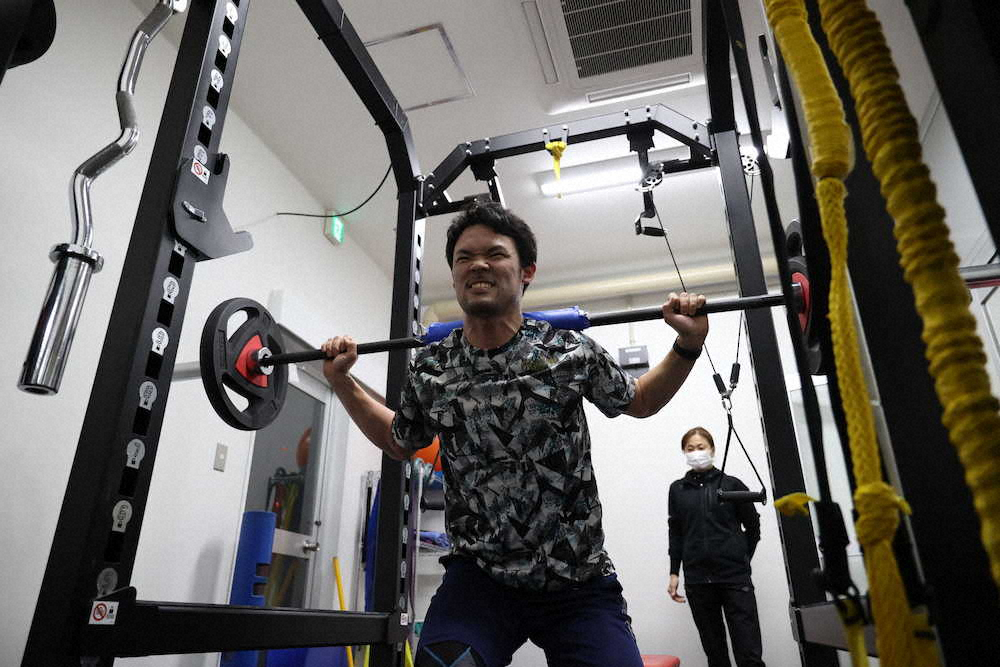 【画像・写真】“憧れの完投負け”へ　中日・福谷　自主トレでスタミナ強化し“金メダリスト級”に進化