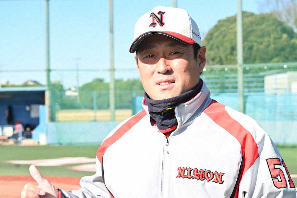選手時代は日大を1部昇格に導いた片岡監督 新指揮官として名門復活へ スポニチ Sponichi Annex 野球