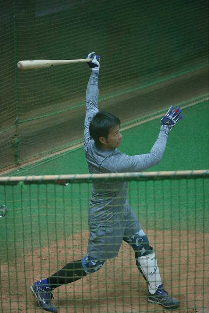 【画像・写真】中日・福田　復帰の福留から「勉強したい」　キャンプはともに2軍スタート