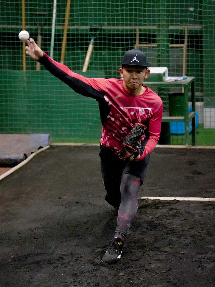 【画像・写真】プロ2年未勝利の日本ハム・柿木　1勝の同期・輝星にライバル心「今年はやるしかない」