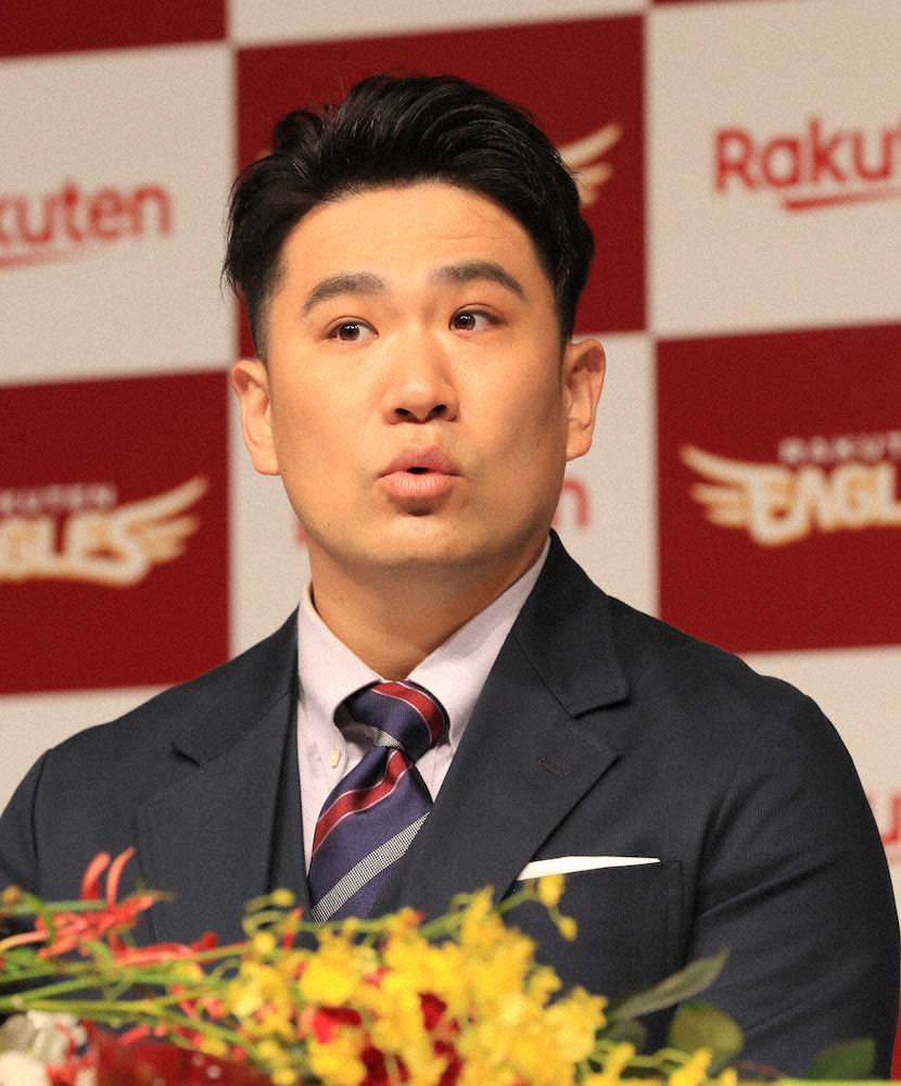 【画像・写真】マー君　楽天復帰会見　ノムさんの教え胸に「“投手は原点能力が大事”。刻んでやっていきたい」