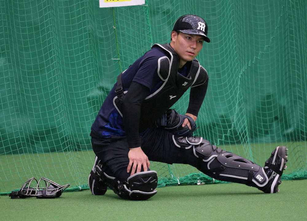 【画像・写真】阪神ドラ4栄枝は「裕貴100％」で飛び出す　春季Cではステイブルペンで投手陣と「深い関係」築く