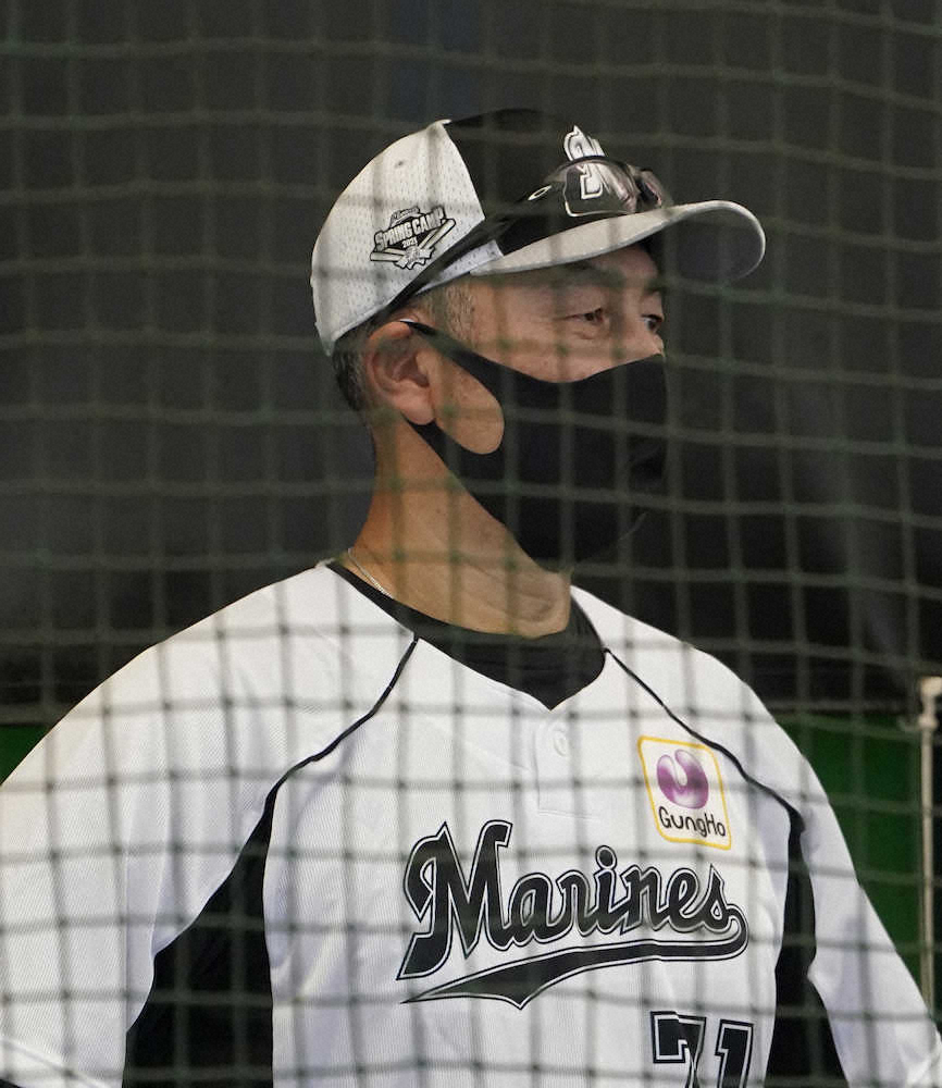 【画像・写真】ロッテ・吉井コーチ　11日紅白戦、朗希は登板回避「間に合わない」