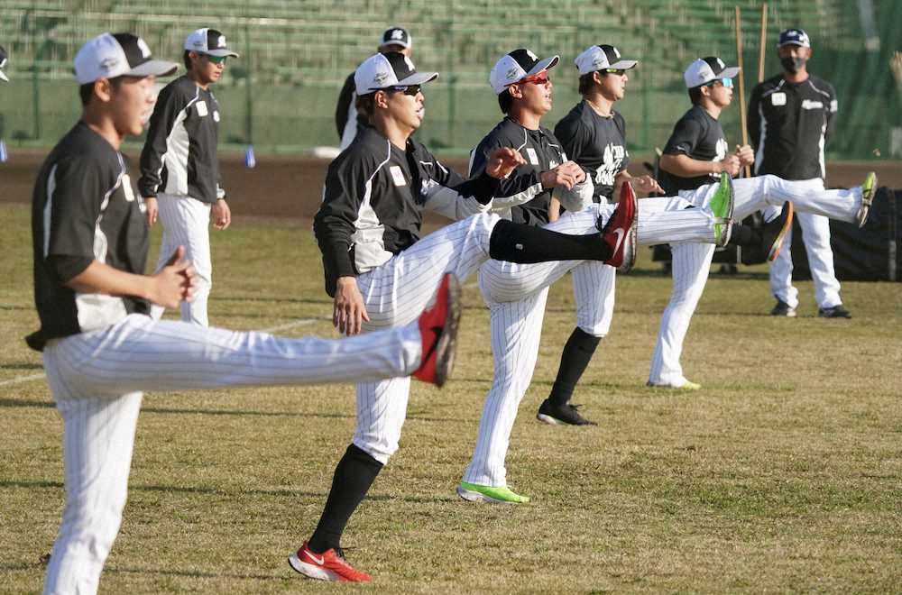 【画像・写真】ロッテ・アコスタが1日遅れでキャンプ合流