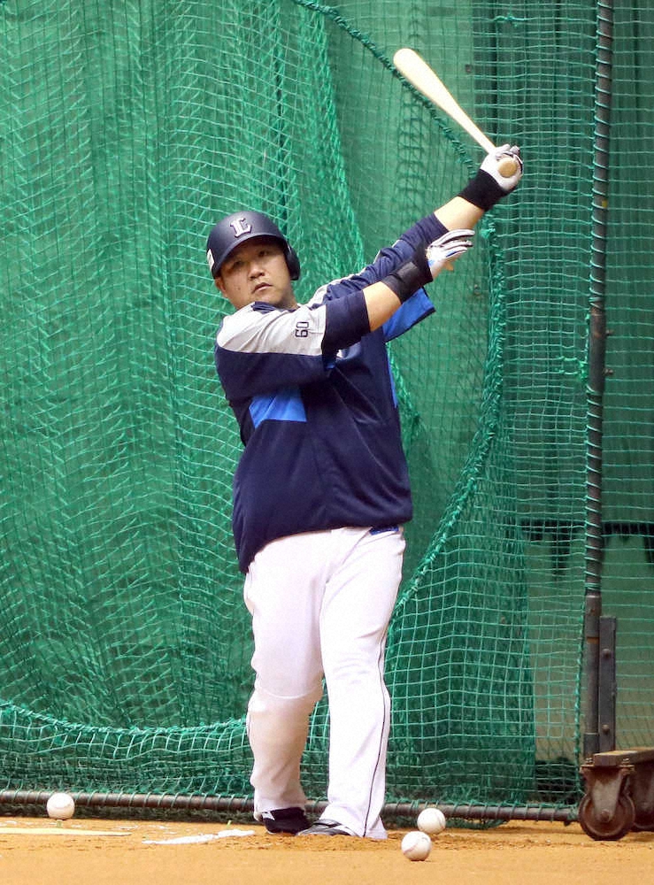 【画像・写真】西武・中村　左ふくらはぎ違和感でキャンプ離脱　大事をとって宿舎で静養