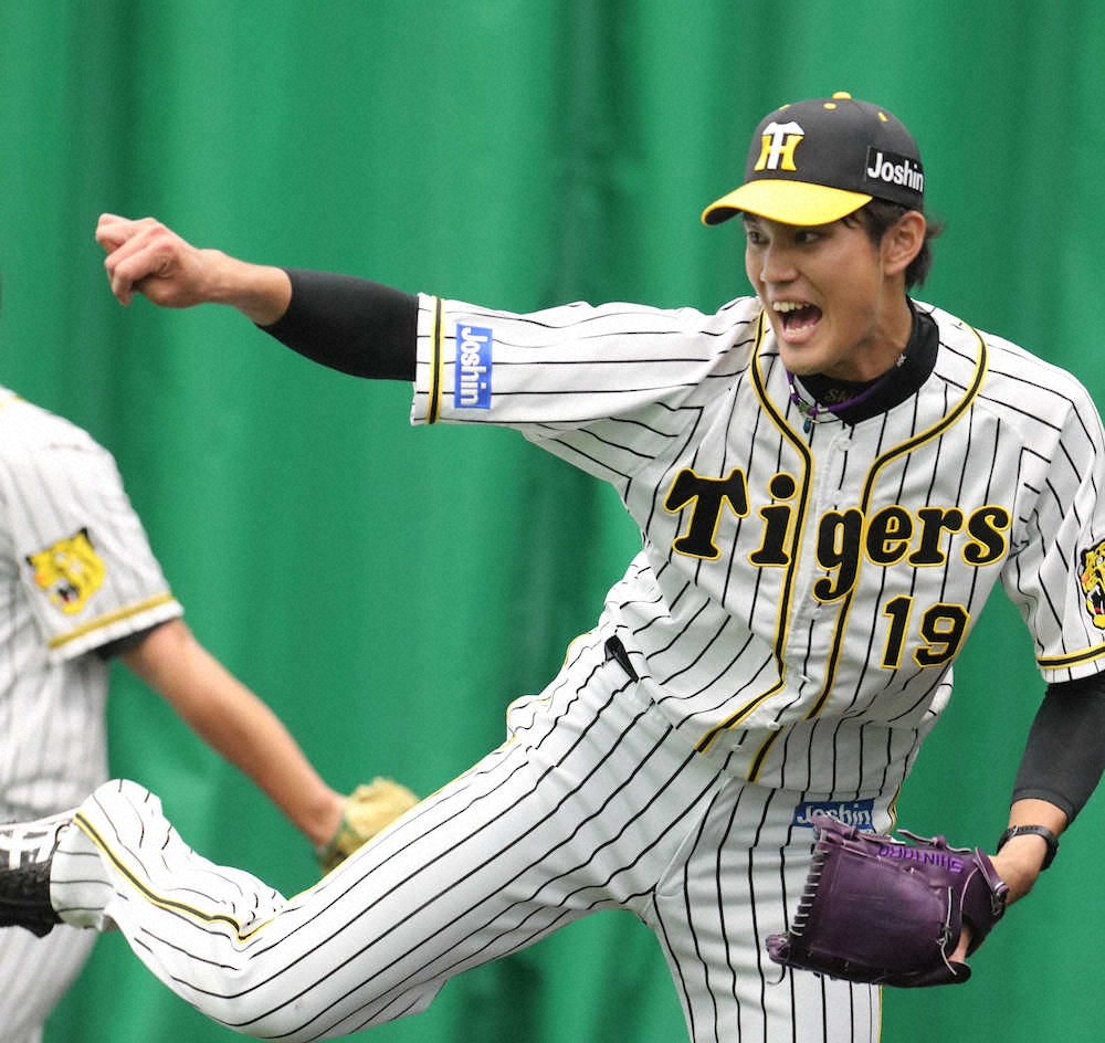 【画像・写真】阪神・藤浪「マウンドで体現できた」　マイナーチェンジの投球フォームに手応え