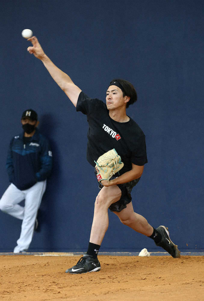 【画像・写真】日本ハム・上沢　「無意識の連動性」求めてブルペンを“おかわり”　
