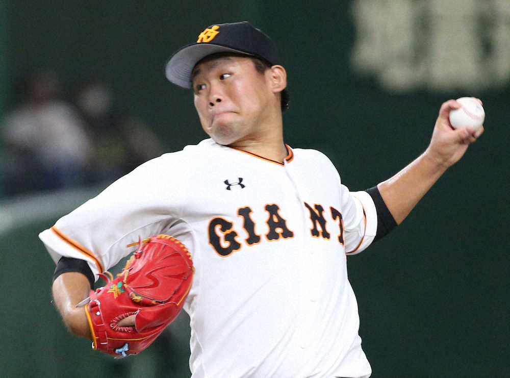 【画像・写真】巨人・田口　右脚太もも張りで帰京　今後はG球場でトレーニング