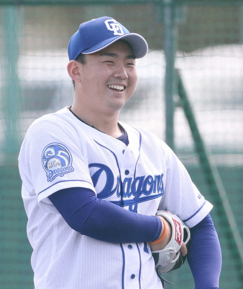 【画像・写真】中日・小笠原&笠原は逆襲へ第一歩　18、19年の開幕投手　打撃投手役で手応えあり