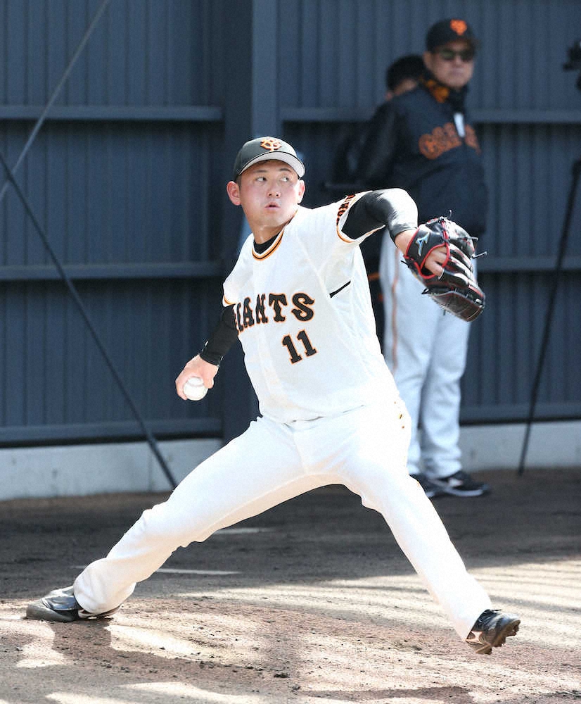 【画像・写真】巨人ドラ1・平内は「新・燃える男」だ！　最速156キロ絶叫投法に原監督絶賛「馬力持ってる」