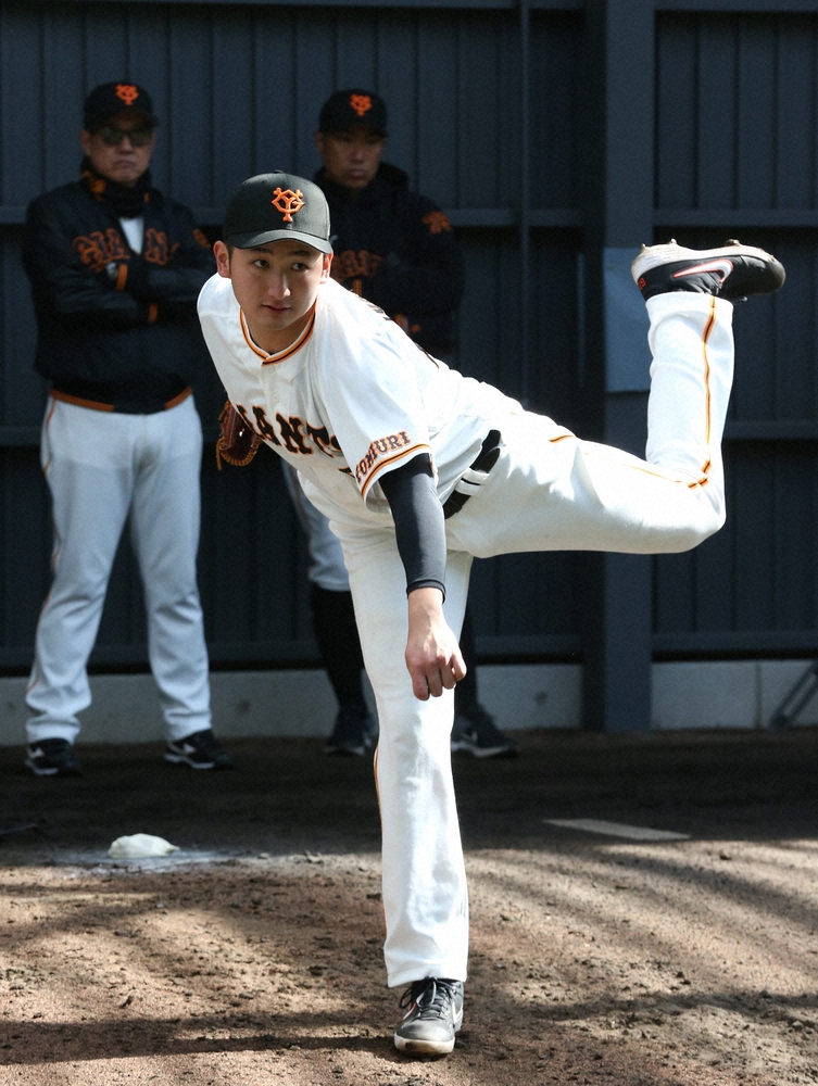 【画像・写真】巨人3年目・横川　開幕ローテ「ダークホース」から飛躍へ　宮本コーチ「飛び立つかな」