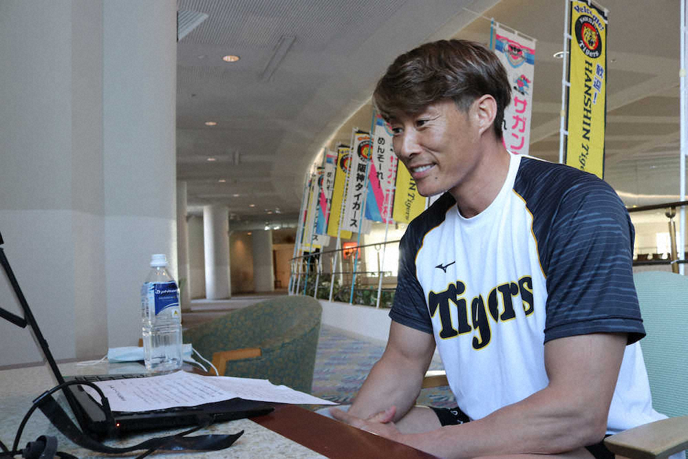 【画像・写真】「超」人が「超」ポジティブのススメ　阪神・糸井が高校生にリモート講演「心の支えは強い信念」