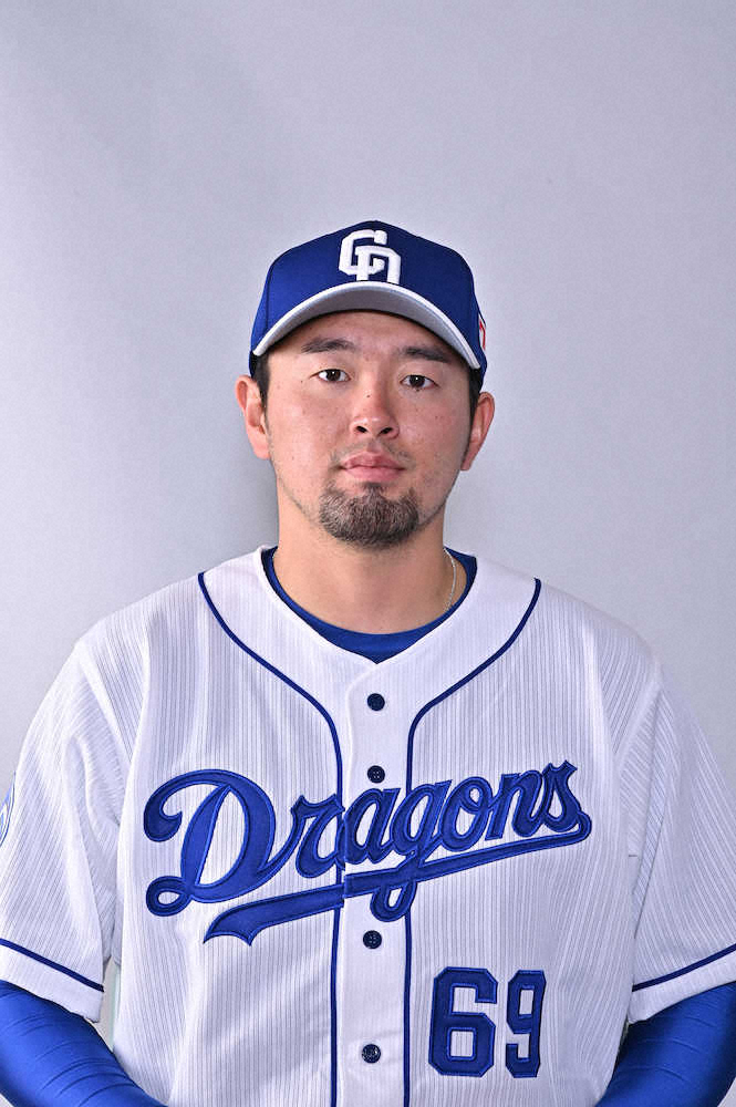 【画像・写真】中日・浜田が帰名　4日に右足首を痛め「右足関節捻挫」と診断