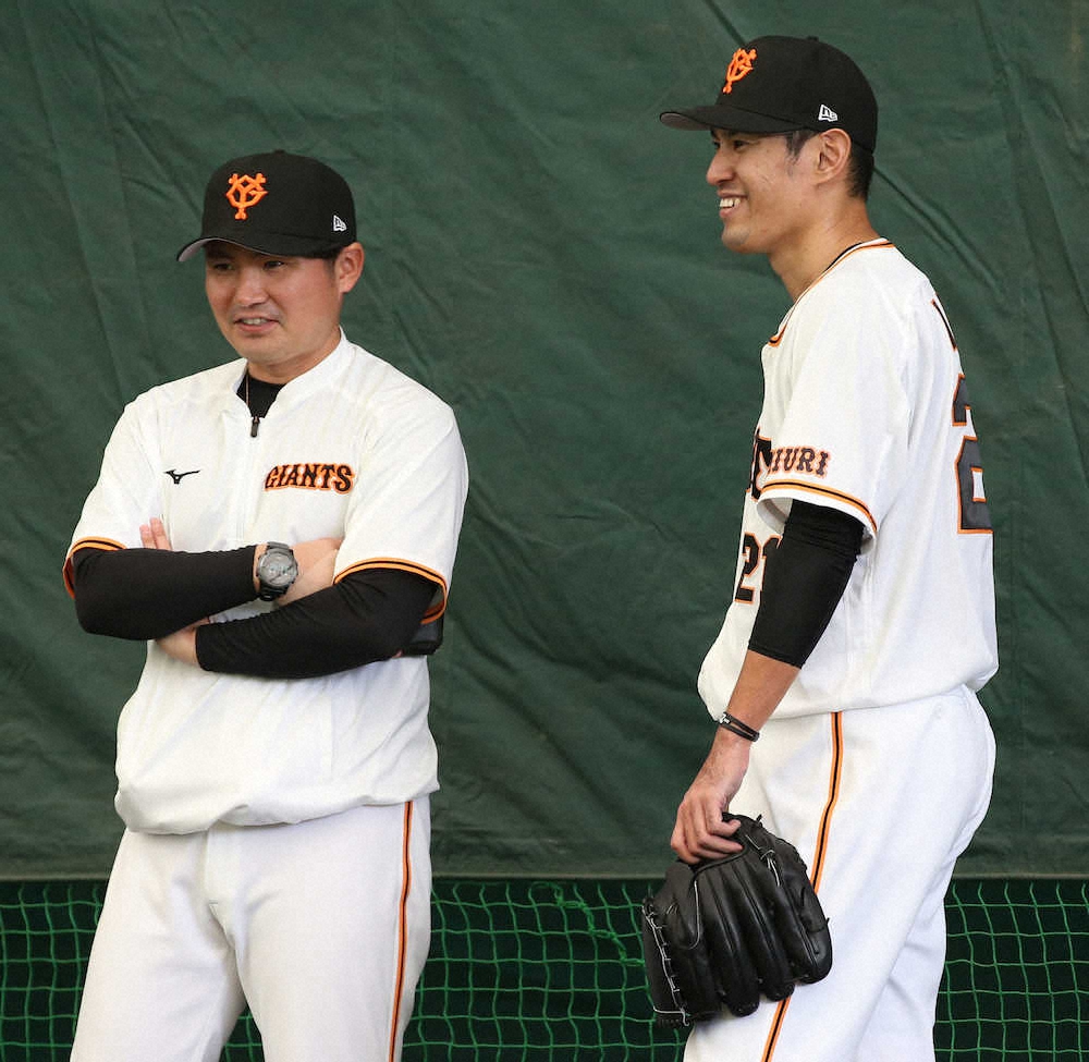 【画像・写真】井納　巨人ユニで初ブルペン「巨人での実績をたくさんつくれるように」