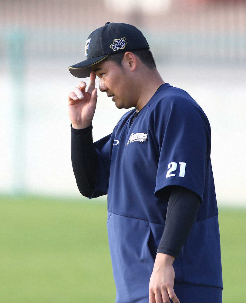 【画像・写真】日本ハム・清宮、右前腕の張りで紅白戦欠場　病院に行く予定はなし