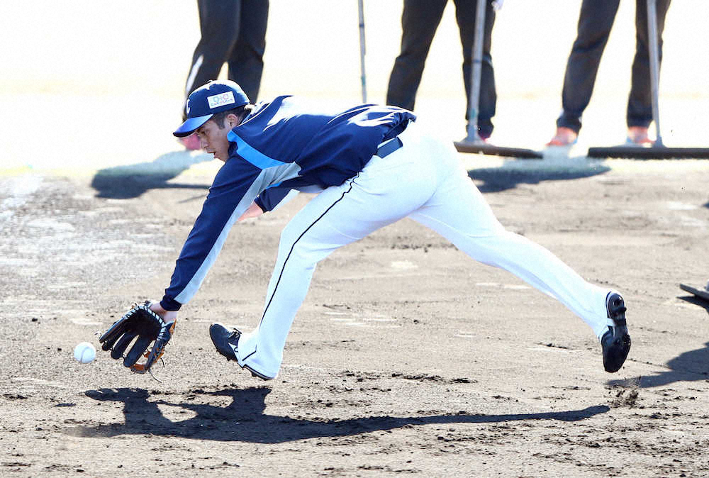 【画像・写真】西武　ブランドンが今キャンプ2度目の早出特守