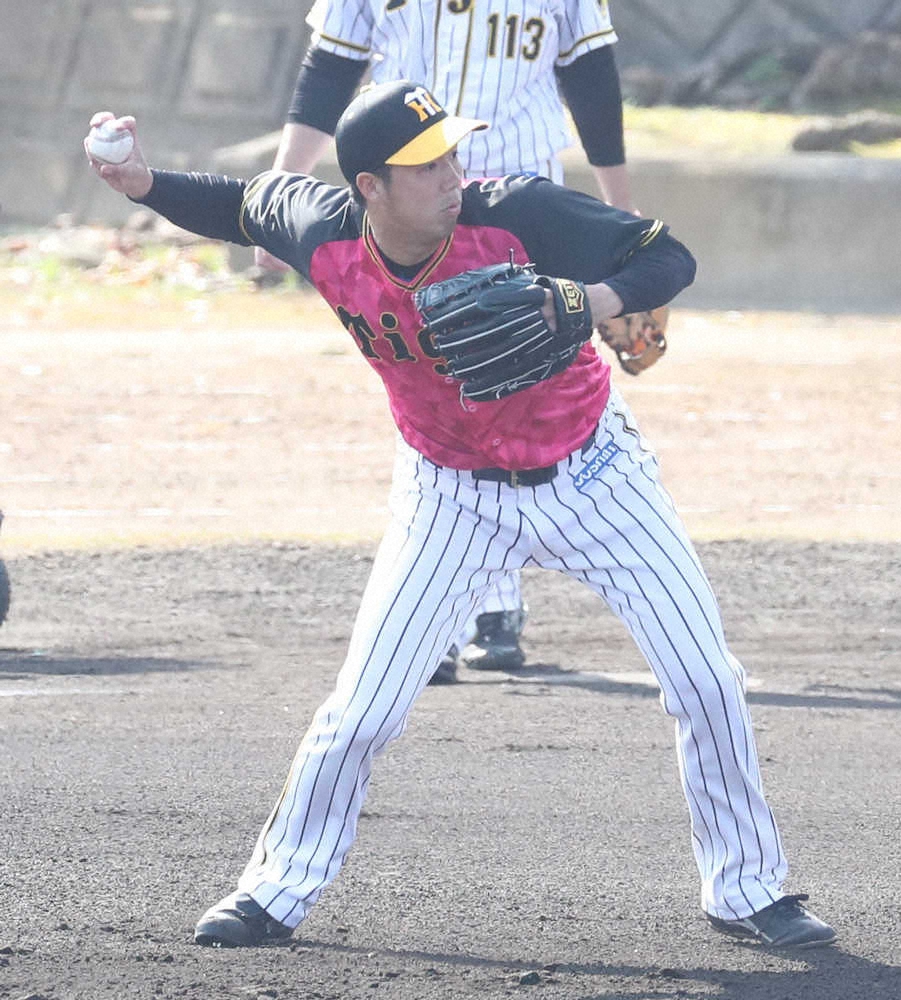 【画像・写真】【復活！キャンプ隠しマイク】雨男の阪神・青柳　11日の実戦雨予報に「天気予報でローテを決めないで」