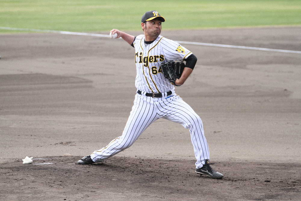 【画像・写真】阪神・桑原が復活へ着々　シート打撃で好投　平田2軍監督「仕上がりは非常にいい」